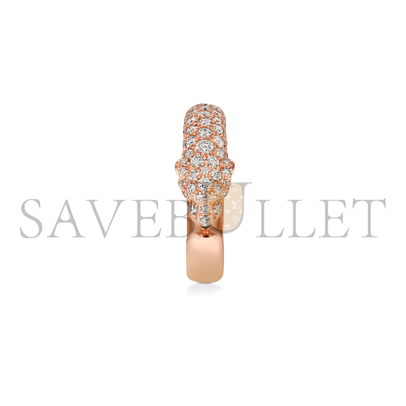 CARTIER PANTHÈRE DE CARTIER RING, SMALL MODEL, SEMI-PAVED N4765700